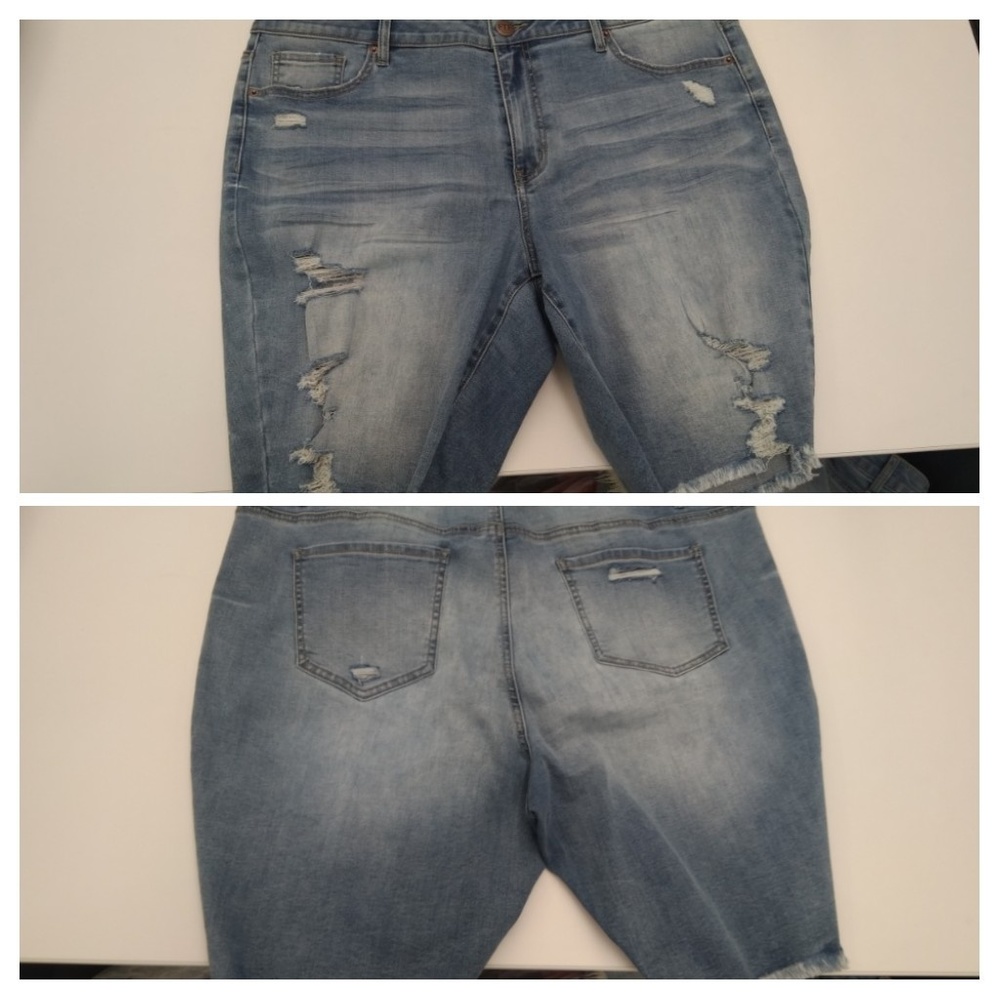 Mid raise short - stretchable